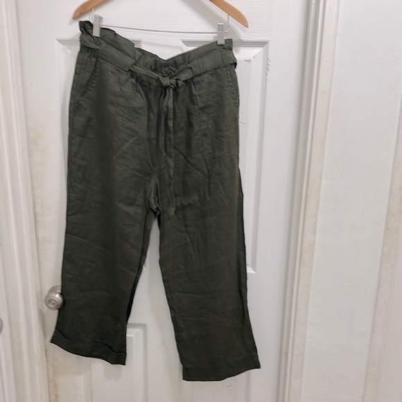 For Cynthia Green Chinos Comfortable 100% Linen Casual Wear pants NWOT - Picture 1 of 3